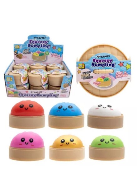 Squeezy Dumpling Basic 8,5cm  assorti