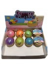 Squeezy Dumpling met glitter 5cm Assortie
