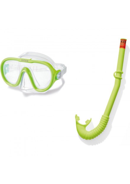 SNORKELSET INTEX   VANAF 8 JAAR groen