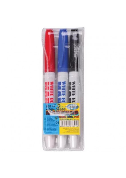 3 whiteboard markers dun  Centrum