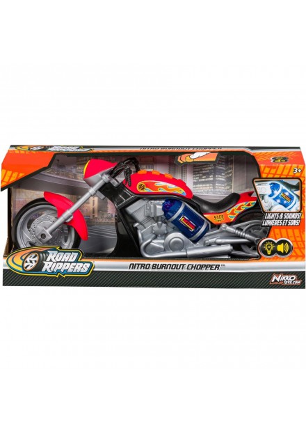 Road Rippers nitro burnout chopper: red flames