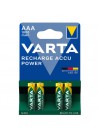 Batterijen AAA 4 Stuks Varta Oplaadbaar MAH 1000