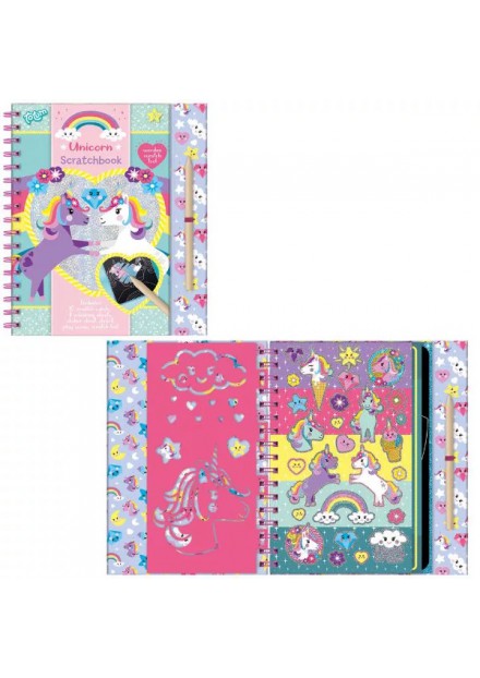Totum Unicorn krasboek met ringband