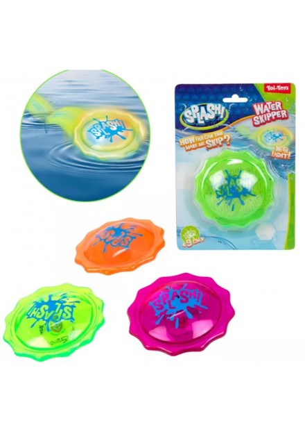 Splash Disc water skipper 9 cm assortie
