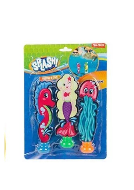 Duikset 3 duikvissen zeefiguren