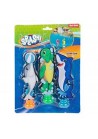 Duikset 3 duikvissen zeefiguren dieren