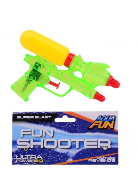 Aqua fun waterpistool fun shooter18 Cm groen