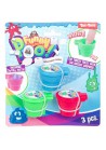 PUTTY  / SLIME TOILET SCHEET 3 STUKS