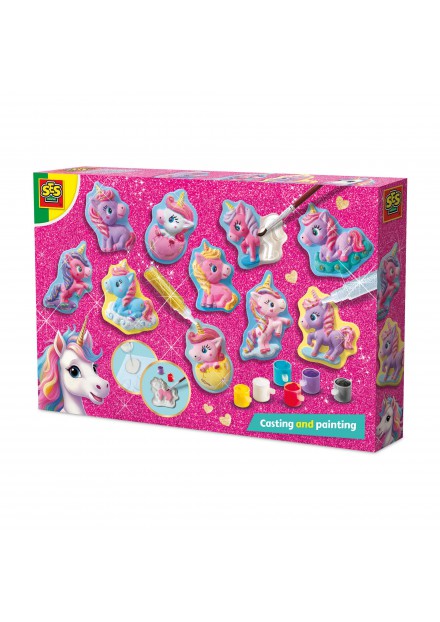 ses Unicorn - Gieten en schilderen - Baby unicorns