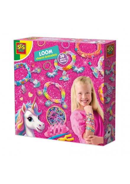 Ses armbanden Unicorn Loom