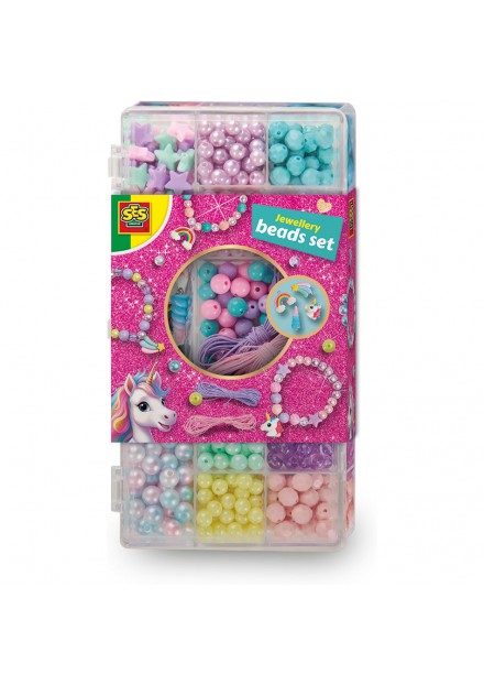 SES kralen Unicorn - - Sieraden maken - Incl. Opbergdoos