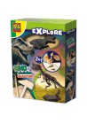 SES Creative Dino en skelet opgraven 2-in-1 -T-Rex