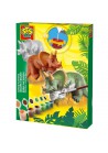 Ses Gipsgieten en schilderen triceratops