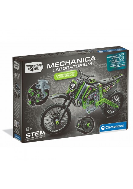 Clementoni Mechanica Crossmotor Bouwset