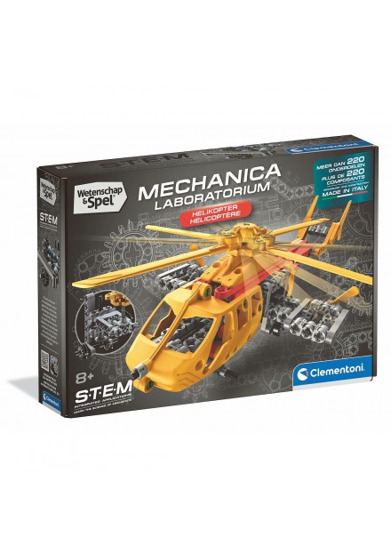 Clementoni Mechanica Helicopter Bouwset