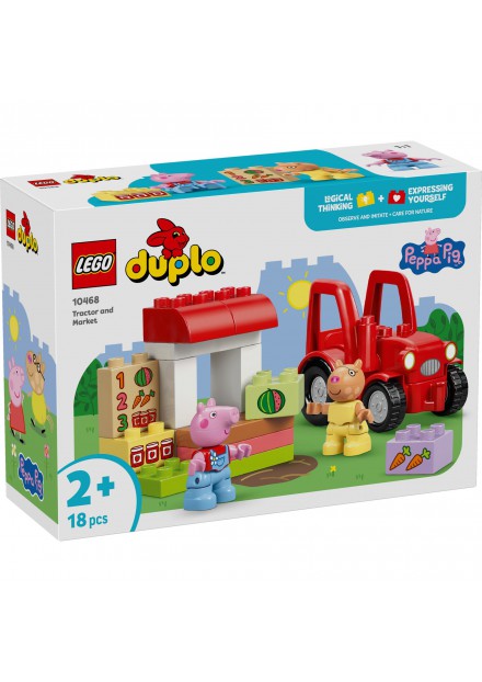 LEGO Duplo Peppa Pig 10468 Tractor En Marktkraam