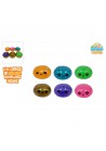 Squeezy Dumpling met glitter 5cm Assortie