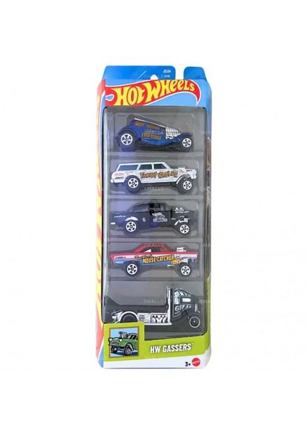 Hot Wheels Auto Diecast 5-Pack gassers jbj84