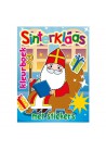 Sinterklaas kleurboek met stickers  blauw