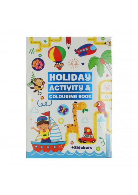Vakantie Kleur- en Activiteitenboek met Stickers
