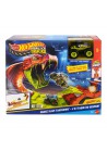 Hot Wheels monster trucks snake slam takedown track