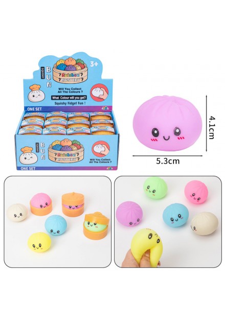 Squeezy Dumpling Basic  5cm Assortie