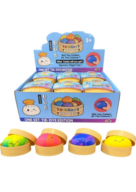 Dumpling Squishy Tie-Dye (8,5 cm) assorti