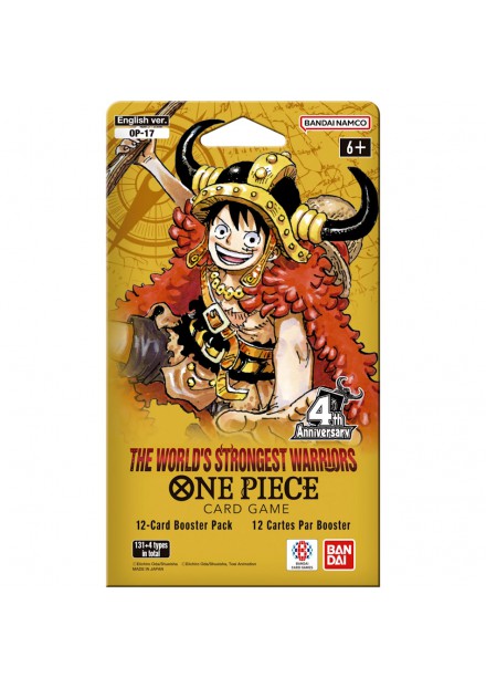 ONE PIECE OP-17 SLEEVED Booster