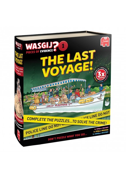 Puzzel Wasgij Pieces Of Evidence Titel Tbd (2x500 & 1x1000)