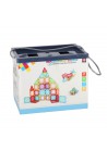 Magnetische tegel 45 delig 6,5cm in luxe opbergbox