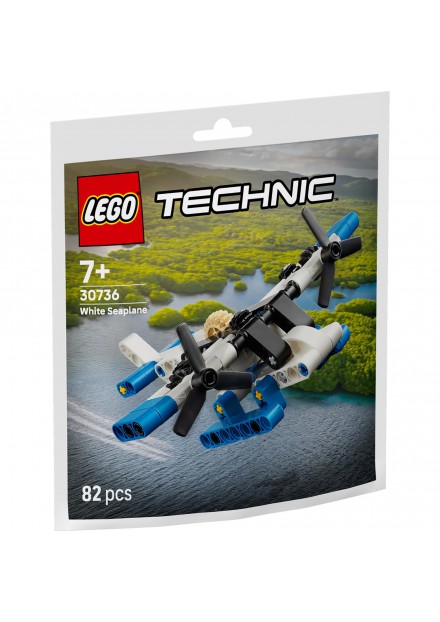LEGO Bags 30736 Wit Watervliegtuig