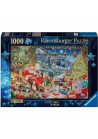 Ravensburger kerstpuzzel Santa Takes a Break 1000 stukjes