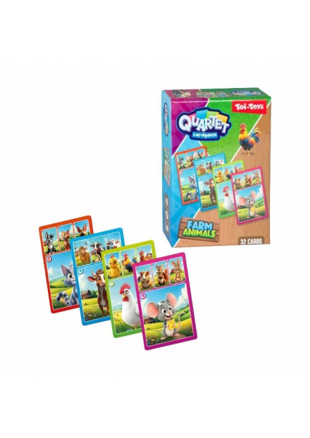 Spel Kwartet boerderij dieren