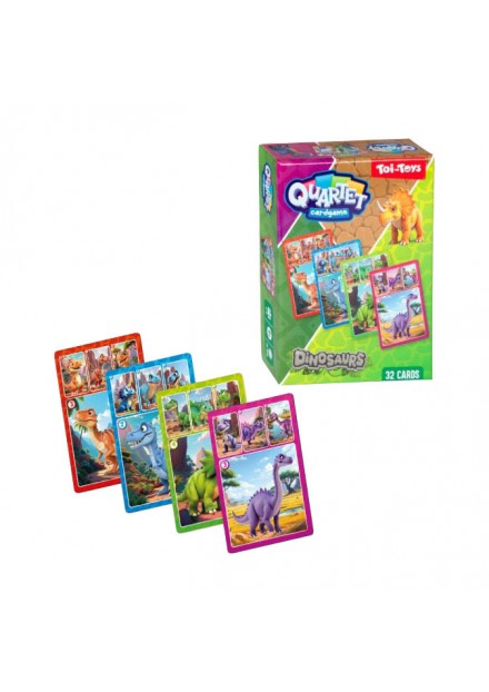 Spel Kwartet dinos