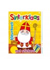 Sinterklaas kleurboek met stickers  geel