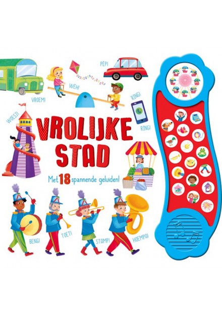 Boek Geluidenboek Vrolijke Stad