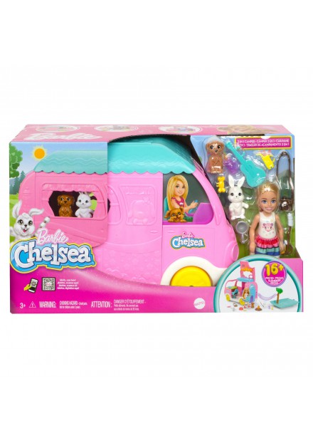 Barbie Family Chelsea Camper New