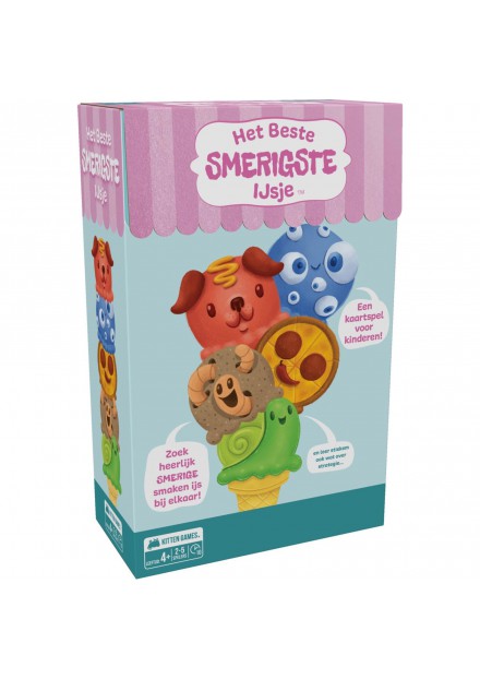 Kaartspel Het Beste Smerigste Ijsje 4+