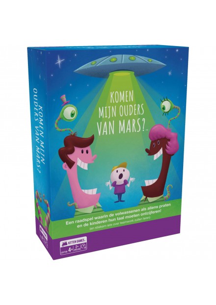 Spel Komen Mijn Ouders Van Mars? 4+