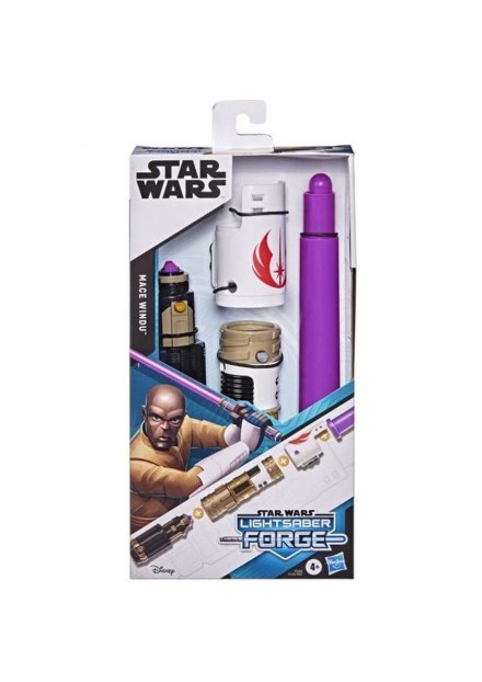 Star Wars lichtzwaard kracht uitschuifbaar Mace Windu's