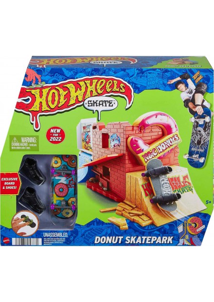 Hot Wheels Skate - Skate Donut Park Speelset