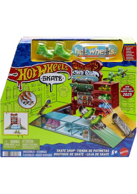 Hot Wheels Skate - Skate Shop Speelset