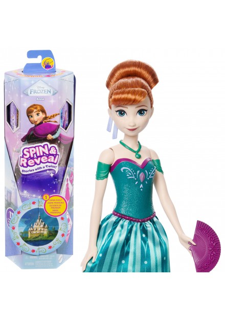 Frozen pop spin en reveal Anna