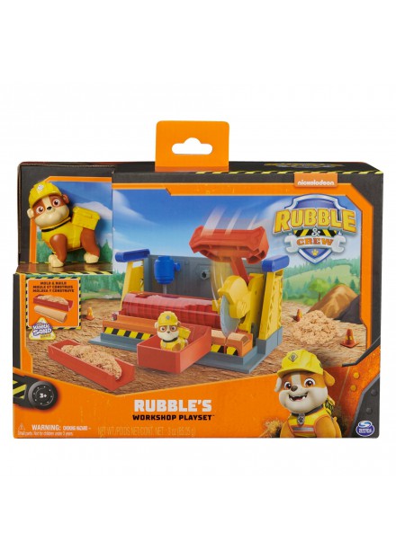 PAW PATROL Rubble & Crew Work Shop Playset