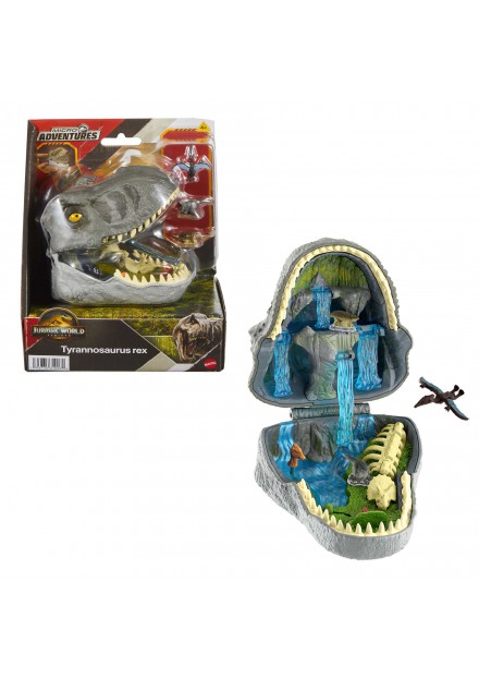 Jurassic world micro adventure  tyrannosaurus rex  speelset