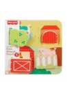 Fisher-Price houten kiekeboo boerderijdieren 12m