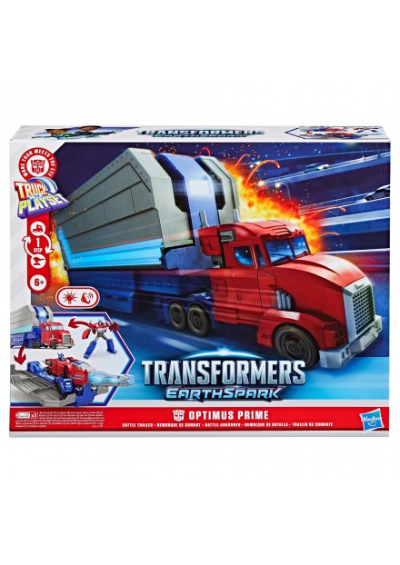 Transformers earthspark Optimus Prime battle trailer