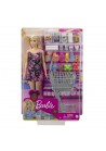 Barbie met boodschappenkar
