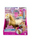 Barbie Pony + Assortiment met verschillende onderdelen licht bruin