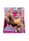 Barbie Pony + Assortiment met verschillende onderdelen  bruin